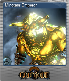 Series 1 - Card 8 of 9 - Minotaur Emperor