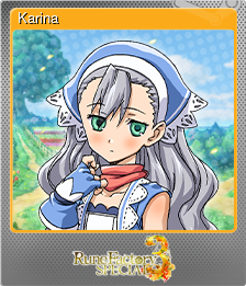 Series 1 - Card 4 of 12 - Karina