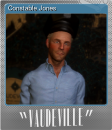 Series 1 - Card 3 of 12 - Constable Jones