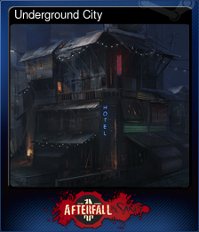 Series 1 - Card 1 of 6 - Underground City