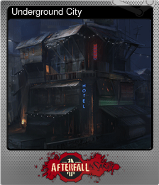 Series 1 - Card 1 of 6 - Underground City