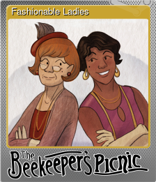 Series 1 - Card 3 of 5 - Fashionable Ladies