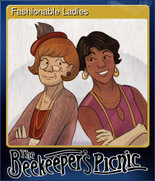 Series 1 - Card 3 of 5 - Fashionable Ladies