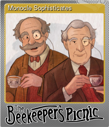 Series 1 - Card 2 of 5 - Monocle Sophisticates