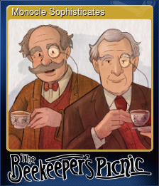 Series 1 - Card 2 of 5 - Monocle Sophisticates