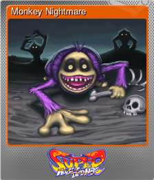 Series 1 - Card 5 of 7 - Monkey Nightmare