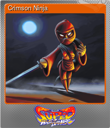 Series 1 - Card 1 of 7 - Crimson Ninja