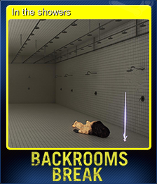 In the showers