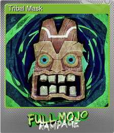 Series 1 - Card 2 of 6 - Tribal Mask