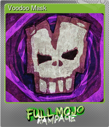 Series 1 - Card 1 of 6 - Voodoo Mask