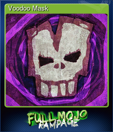 Series 1 - Card 1 of 6 - Voodoo Mask