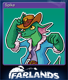 Series 1 - Card 6 of 8 - Spike