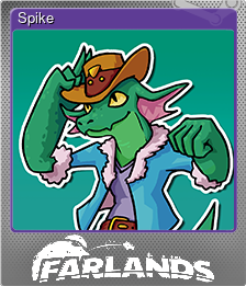 Series 1 - Card 6 of 8 - Spike