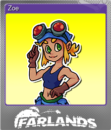 Series 1 - Card 2 of 8 - Zoe