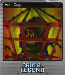 Series 1 - Card 10 of 15 - Hate Cage