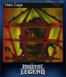 Series 1 - Card 10 of 15 - Hate Cage