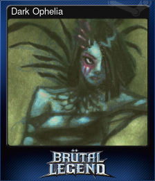 Series 1 - Card 5 of 15 - Dark Ophelia