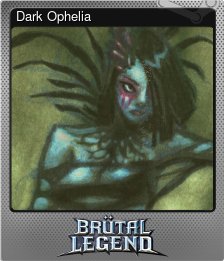 Series 1 - Card 5 of 15 - Dark Ophelia