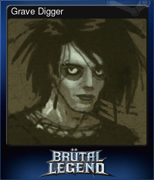 Series 1 - Card 9 of 15 - Grave Digger
