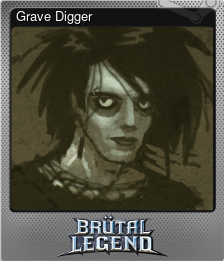 Series 1 - Card 9 of 15 - Grave Digger