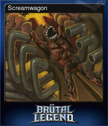 Series 1 - Card 14 of 15 - Screamwagon