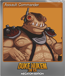 Series 1 - Card 6 of 6 - Assault Commander