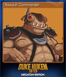 Series 1 - Card 6 of 6 - Assault Commander