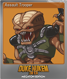 Series 1 - Card 3 of 6 - Assault Trooper