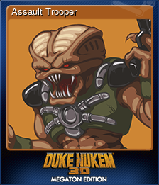 Series 1 - Card 3 of 6 - Assault Trooper