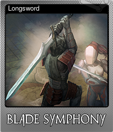 Series 1 - Card 9 of 9 - Longsword