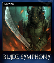 Series 1 - Card 3 of 9 - Katana