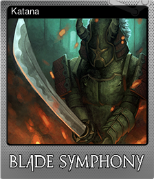 Series 1 - Card 3 of 9 - Katana