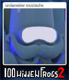 underwater mustache