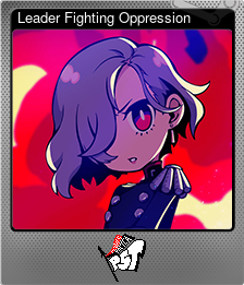 Series 1 - Card 9 of 12 - Leader Fighting Oppression