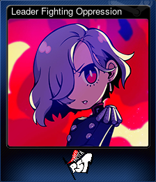 Series 1 - Card 9 of 12 - Leader Fighting Oppression