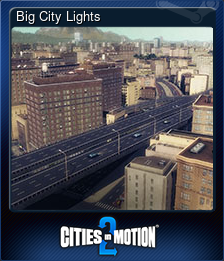 Series 1 - Card 3 of 6 - Big City Lights