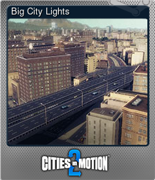 Series 1 - Card 3 of 6 - Big City Lights