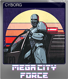 Series 1 - Card 2 of 5 - CYBORG