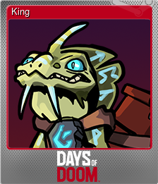Series 1 - Card 9 of 11 - King