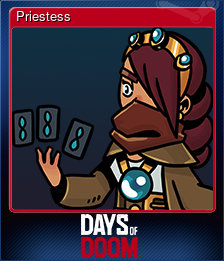 Series 1 - Card 2 of 11 - Priestess