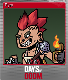 Series 1 - Card 7 of 11 - Pyro