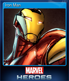Series 1 - Card 6 of 9 - Iron Man