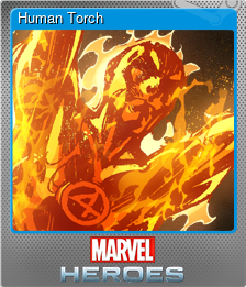 Series 1 - Card 5 of 9 - Human Torch