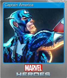 Series 1 - Card 1 of 9 - Captain America