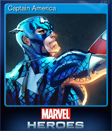Series 1 - Card 1 of 9 - Captain America