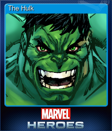 Series 1 - Card 4 of 9 - The Hulk