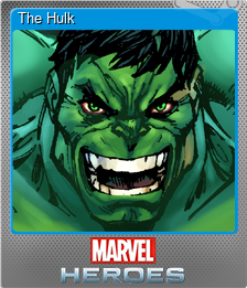 Series 1 - Card 4 of 9 - The Hulk