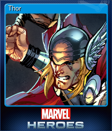 Series 1 - Card 8 of 9 - Thor