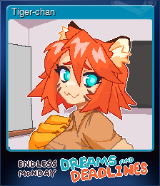 Series 1 - Card 3 of 5 - Tiger-chan