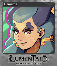 Series 1 - Card 4 of 14 - Damame